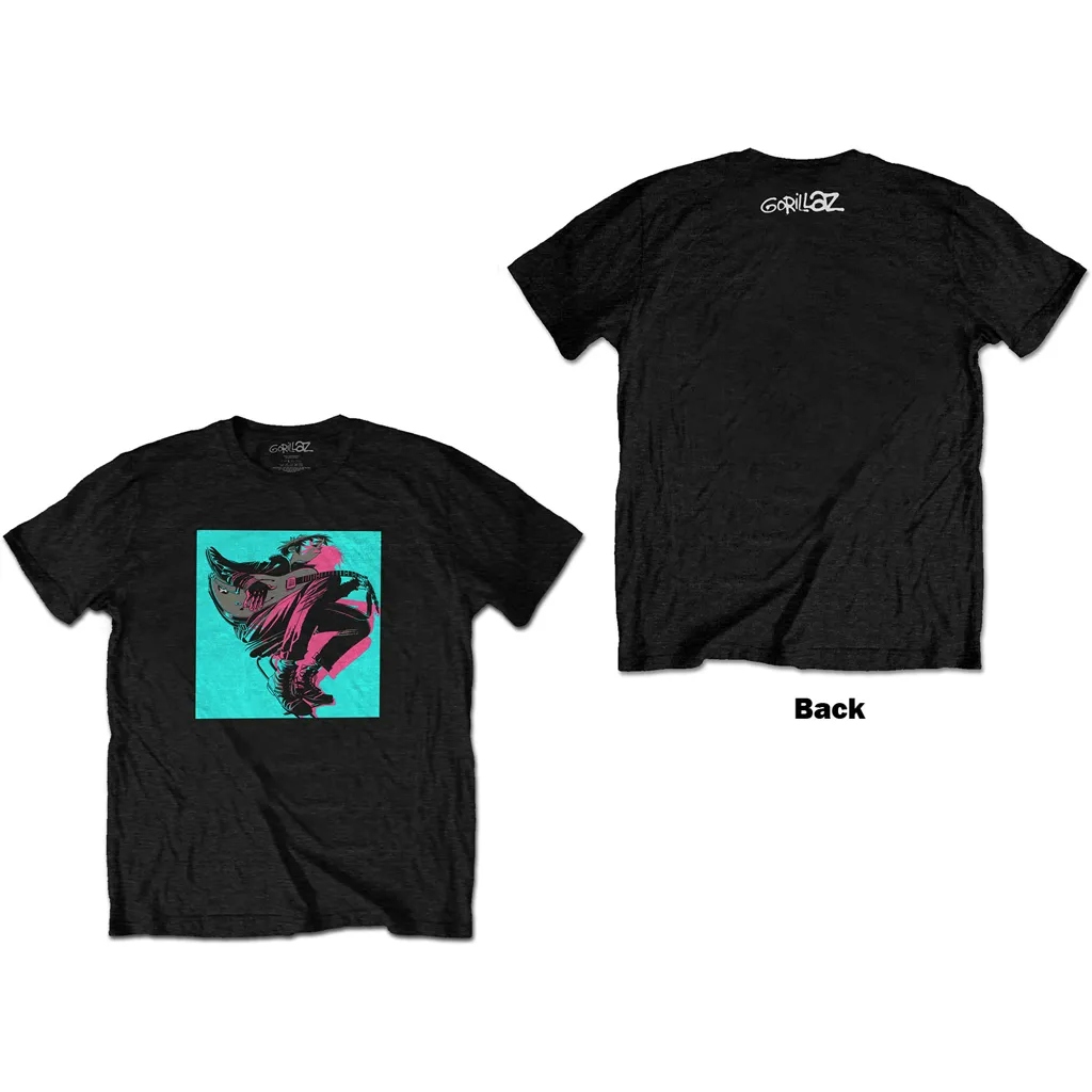 Album artwork for Unisex T-Shirt Now Now Logo Back Print by Gorillaz