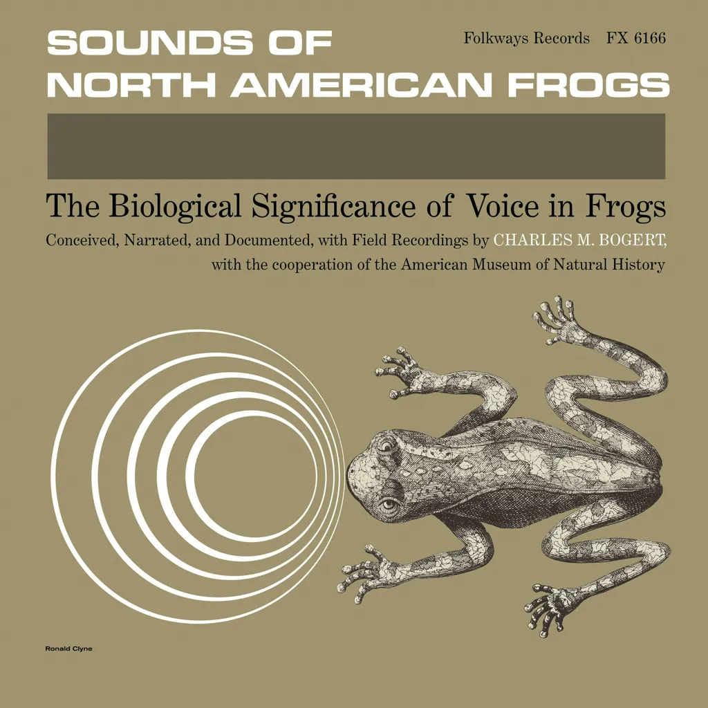 Album artwork for Sounds of North American Frogs by Charles M Bogert