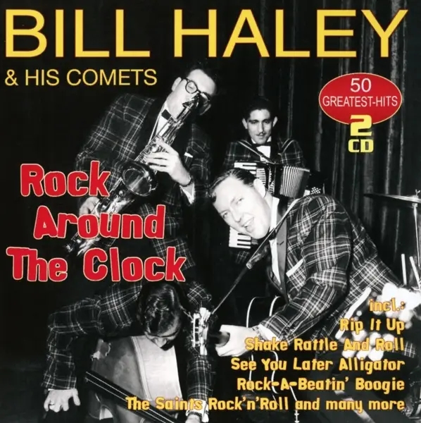 Album artwork for Rock Around The Clock-50 Greatest by Bill Haley And His Comets
