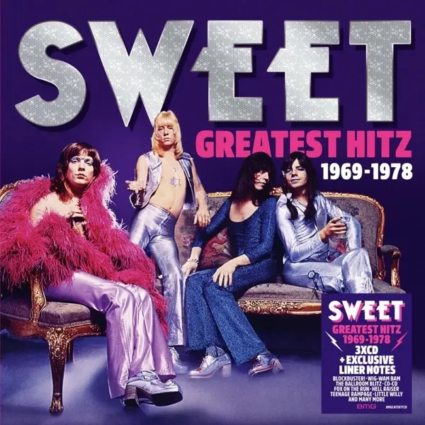 Album artwork for Greatest Hitz! The Best of Sweet 1969-1978 by Sweet