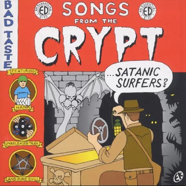 Album artwork for Songs From The Crypt by Satanic Surfers
