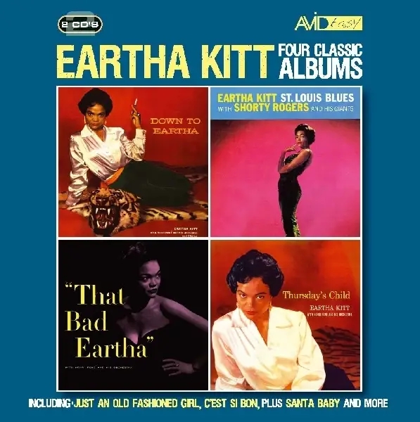 Album artwork for Four Classic Albums by Eartha Kitt