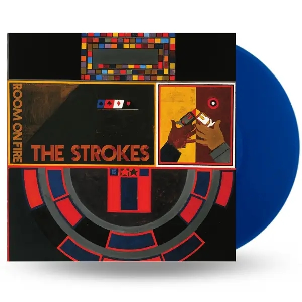 Album artwork for Room On Fire-colored vinyl-transparent blue by The Strokes