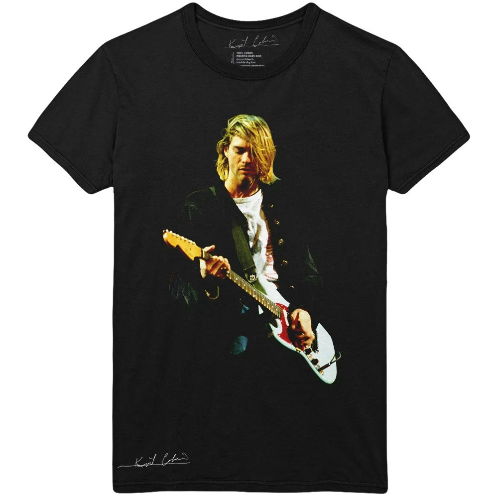 Album artwork for Unisex T-Shirt Guitar Photo Colour by Kurt Cobain