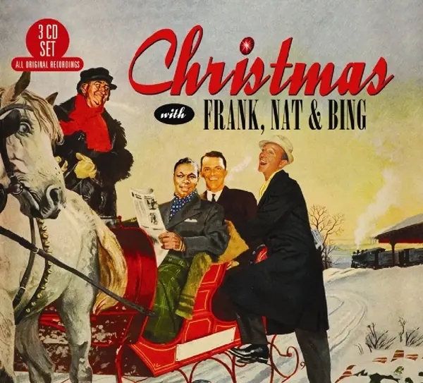Album artwork for Christmas With Frank,Nat & Bing by Various