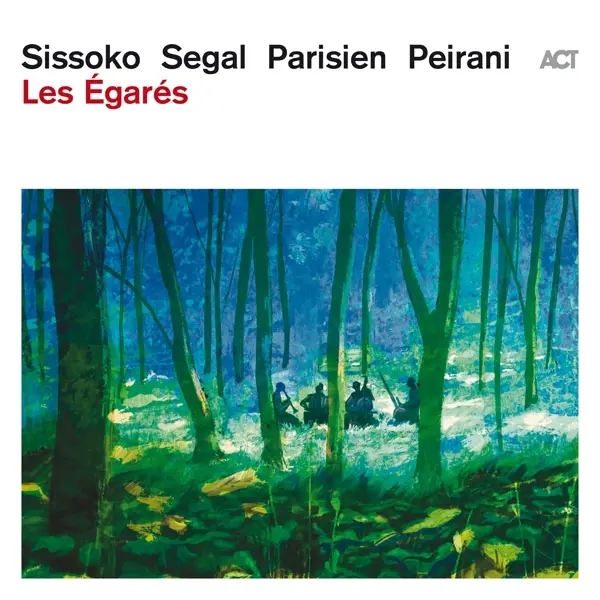Album artwork for Les Egares by Sissoko Segal Parisien Peirani