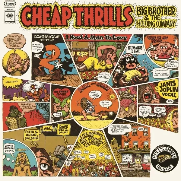 Album artwork for Cheap Thrills by Janis Joplin