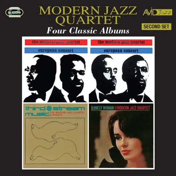 Album artwork for Four Classic Albums by Modern Jazz Quartet