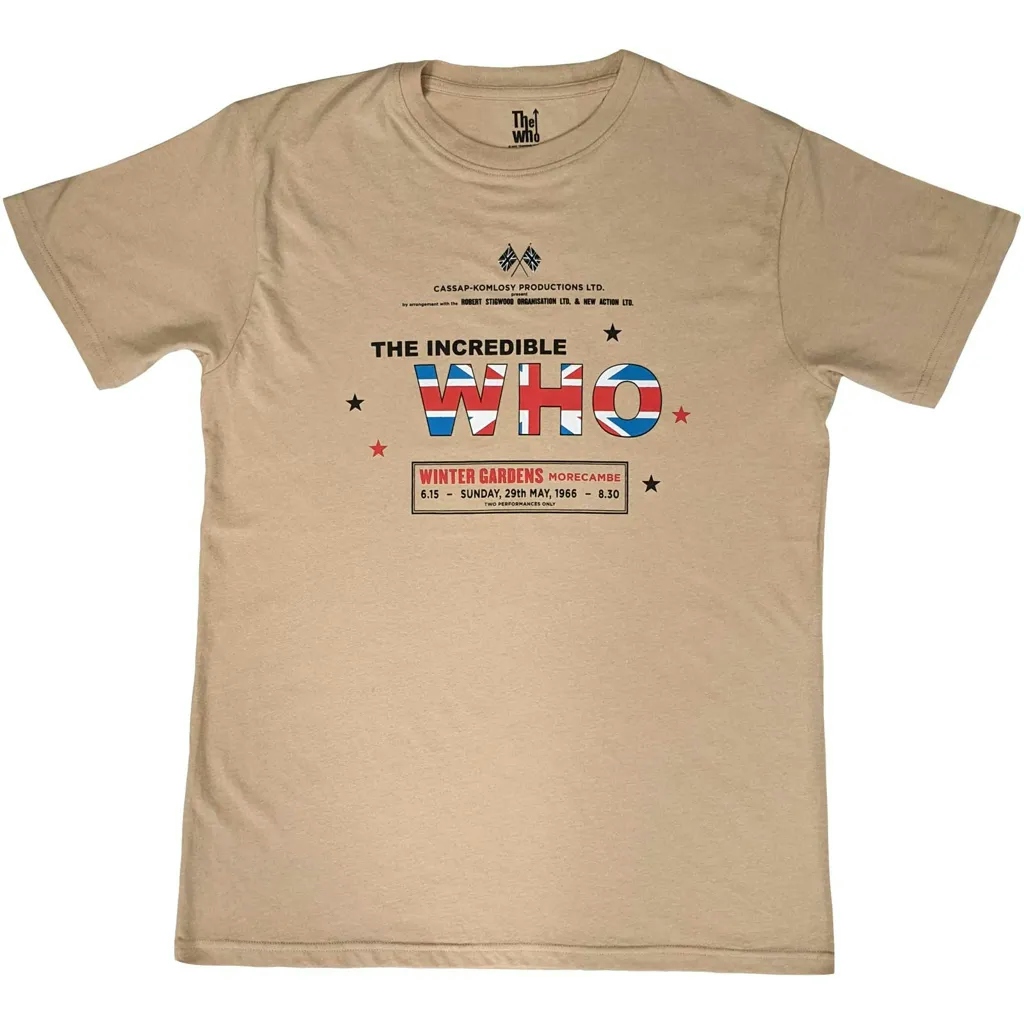 Album artwork for Unisex T-Shirt The Incredible by The Who