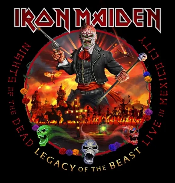 Album artwork for Nights Of The Dead,Legacy Of The Beast:Live by Iron Maiden