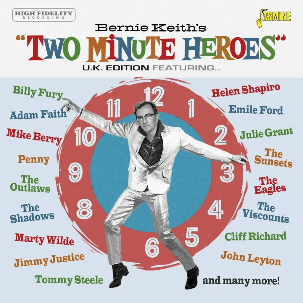 Album artwork for Bernie Keith's Two Minute Heroes U.K. Edition by Various