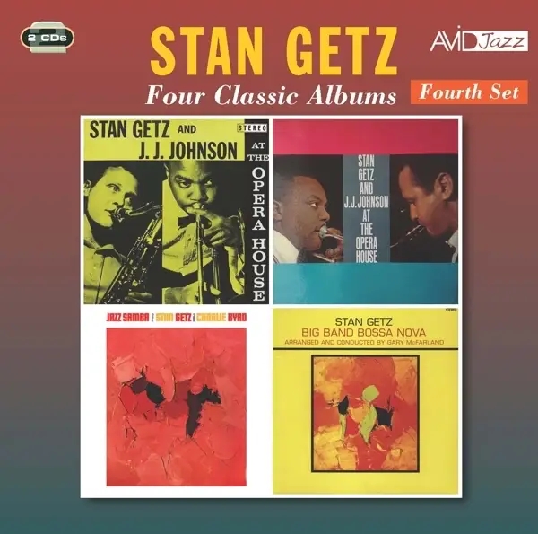 Album artwork for Four Classic Albums by Stan Getz