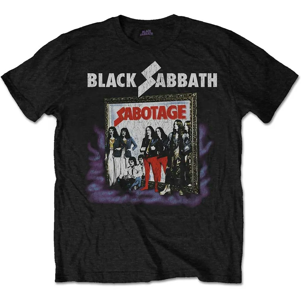 Album artwork for Unisex T-Shirt Sabotage Vintage by Black Sabbath