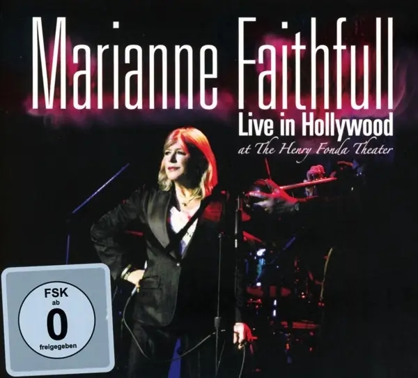 Album artwork for Live In Hollywood by Marianne Faithfull