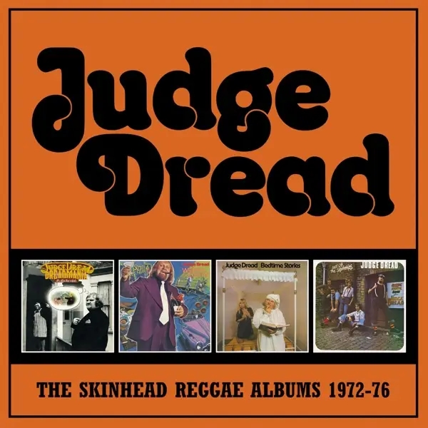 Album artwork for The Skinhead Reggae Albums 1972-76 4CD by Judge Dread