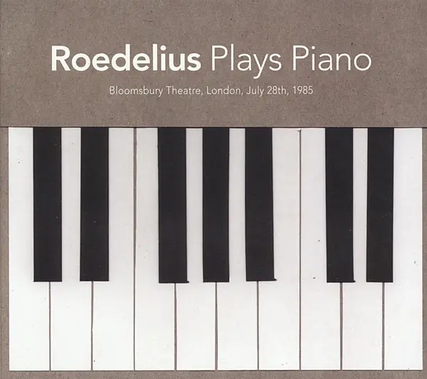 Album artwork for Plays Piano by Roedelius