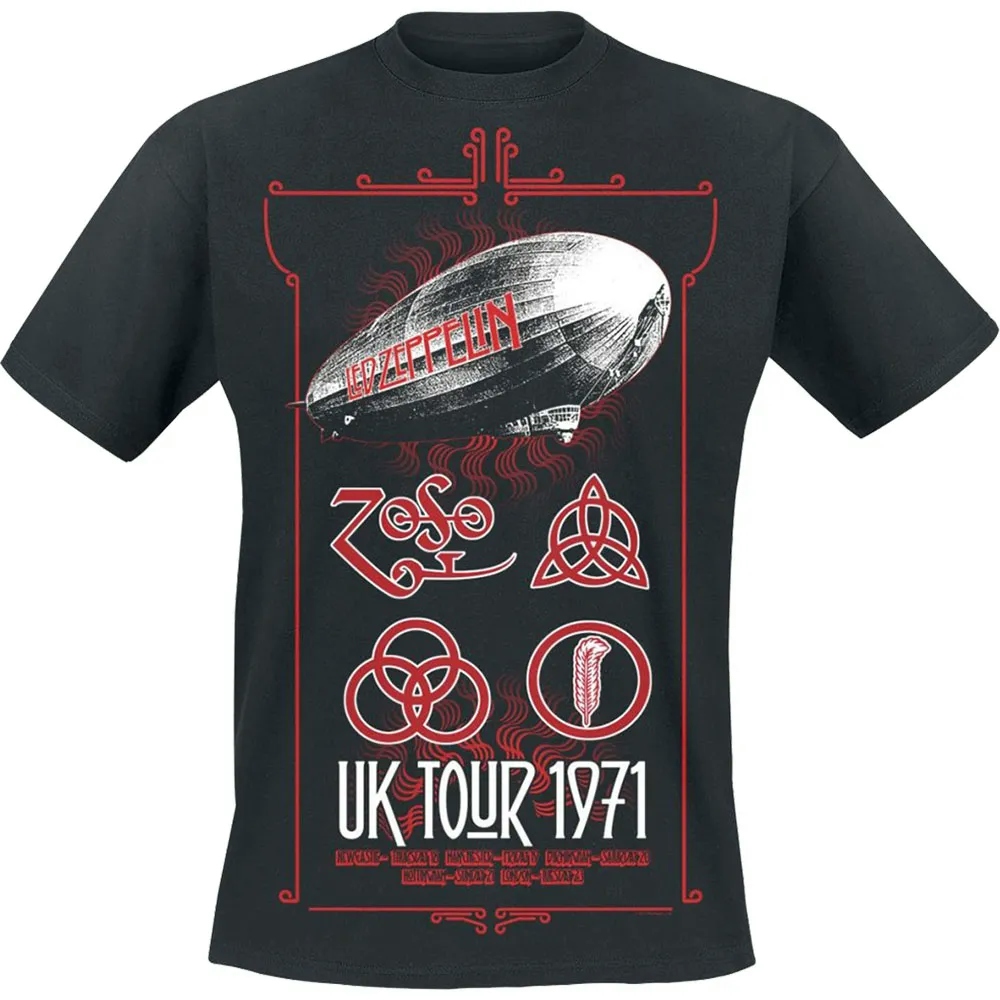 Album artwork for Unisex T-Shirt UK Tour '71. by Led Zeppelin