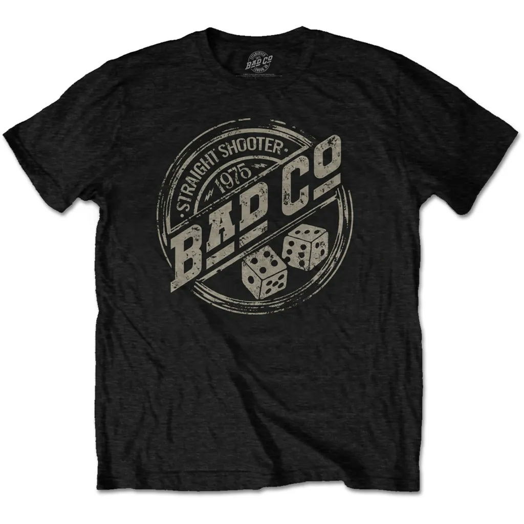 Album artwork for Unisex T-Shirt Straight Shooter Roundel by Bad Company