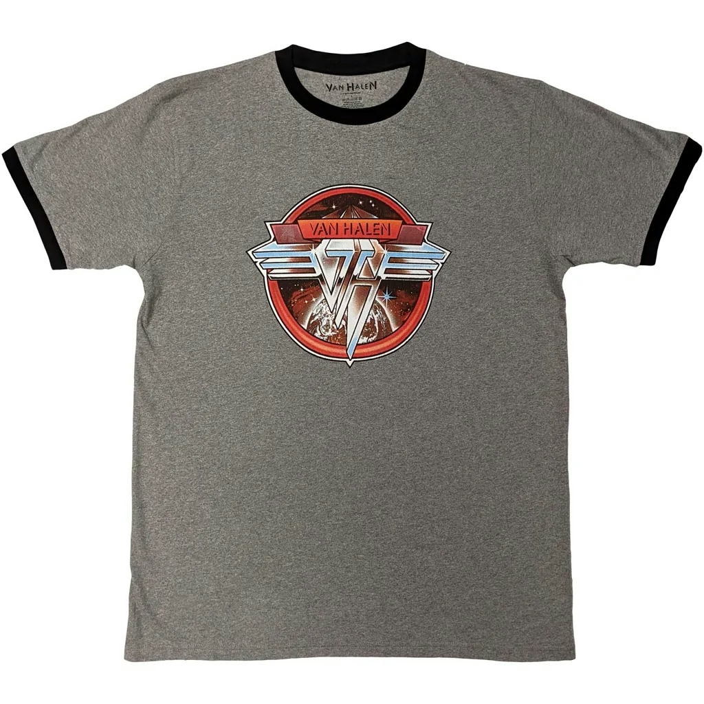 Album artwork for Unisex Ringer T-Shirt Circle Logo by Van Halen