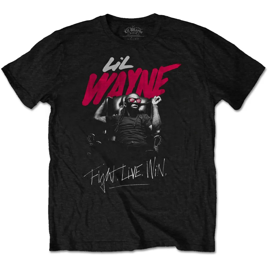 Album artwork for Unisex T-Shirt Fight, Live, Win by Lil Wayne
