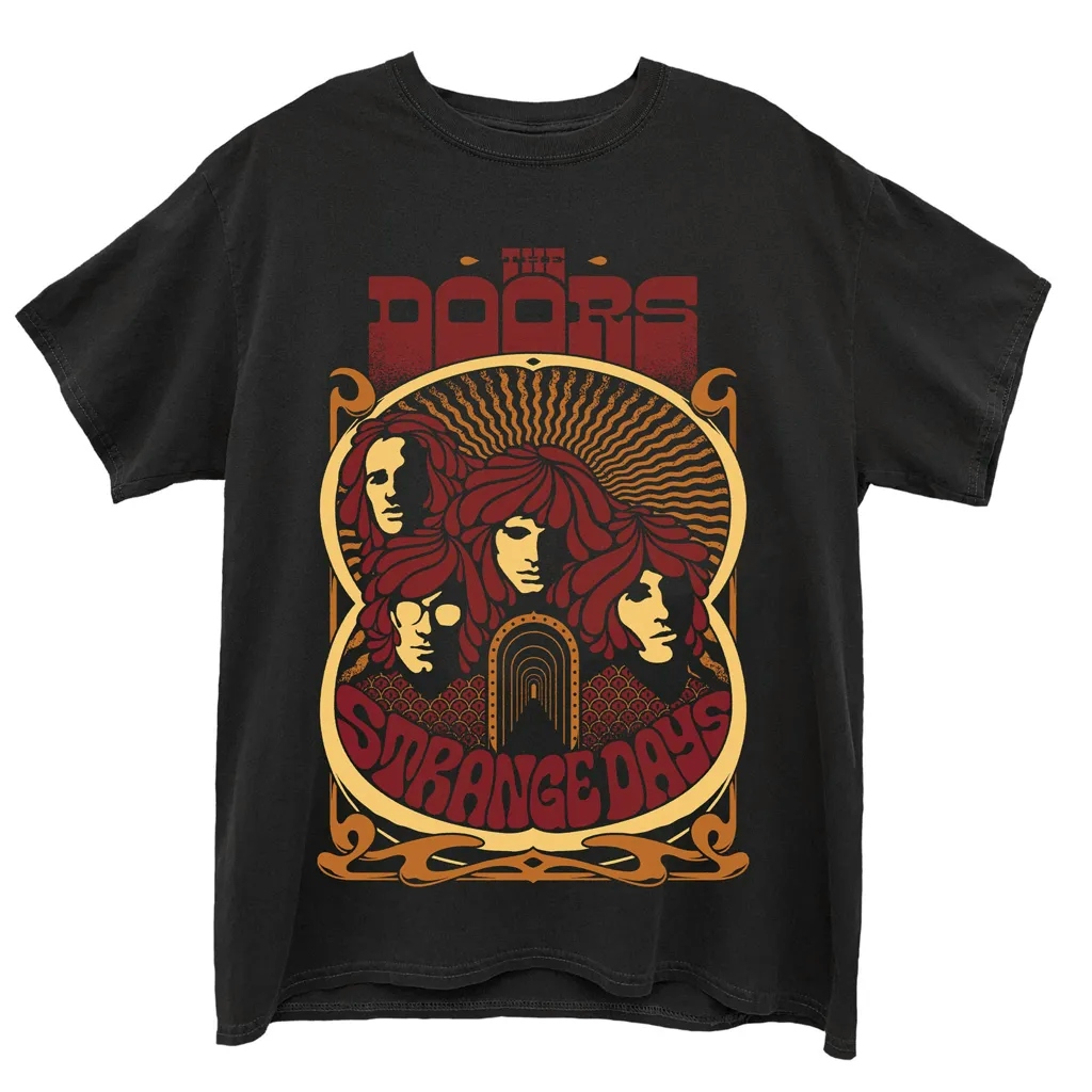 Album artwork for Unisex T-Shirt Strange Days Vintage Poster by The Doors
