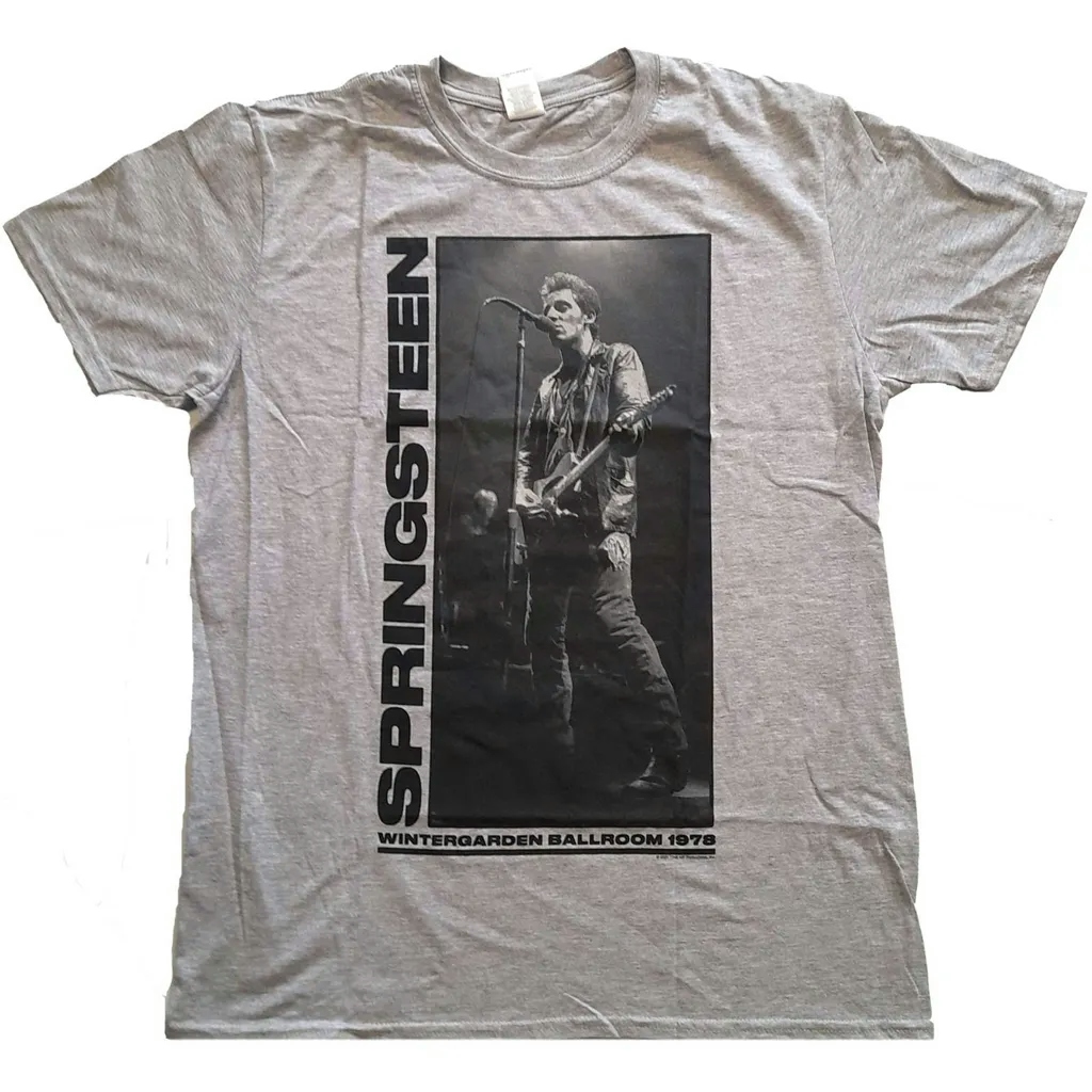 Album artwork for Unisex T-Shirt Wintergarden Photo by Bruce Springsteen