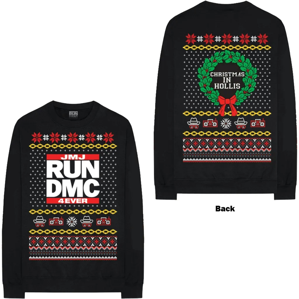 Album artwork for Unisex Sweatshirt Holiday Back Print by Run DMC