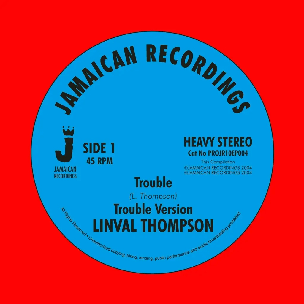 Album artwork for Trouble and Version / Di Wicked Dem and Version by Linval Thompson