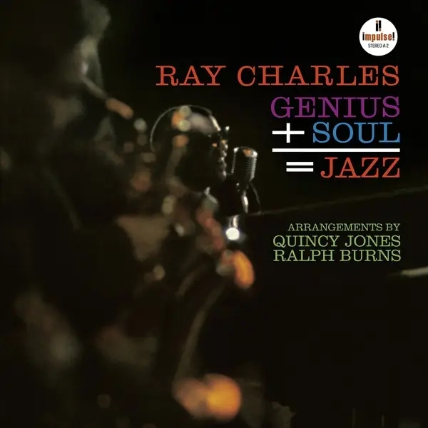 Album artwork for Genius+Soul = Jazz by Ray Charles