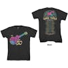 Album artwork for Unisex T-Shirt Guitar Discography Back Print by The Monkees