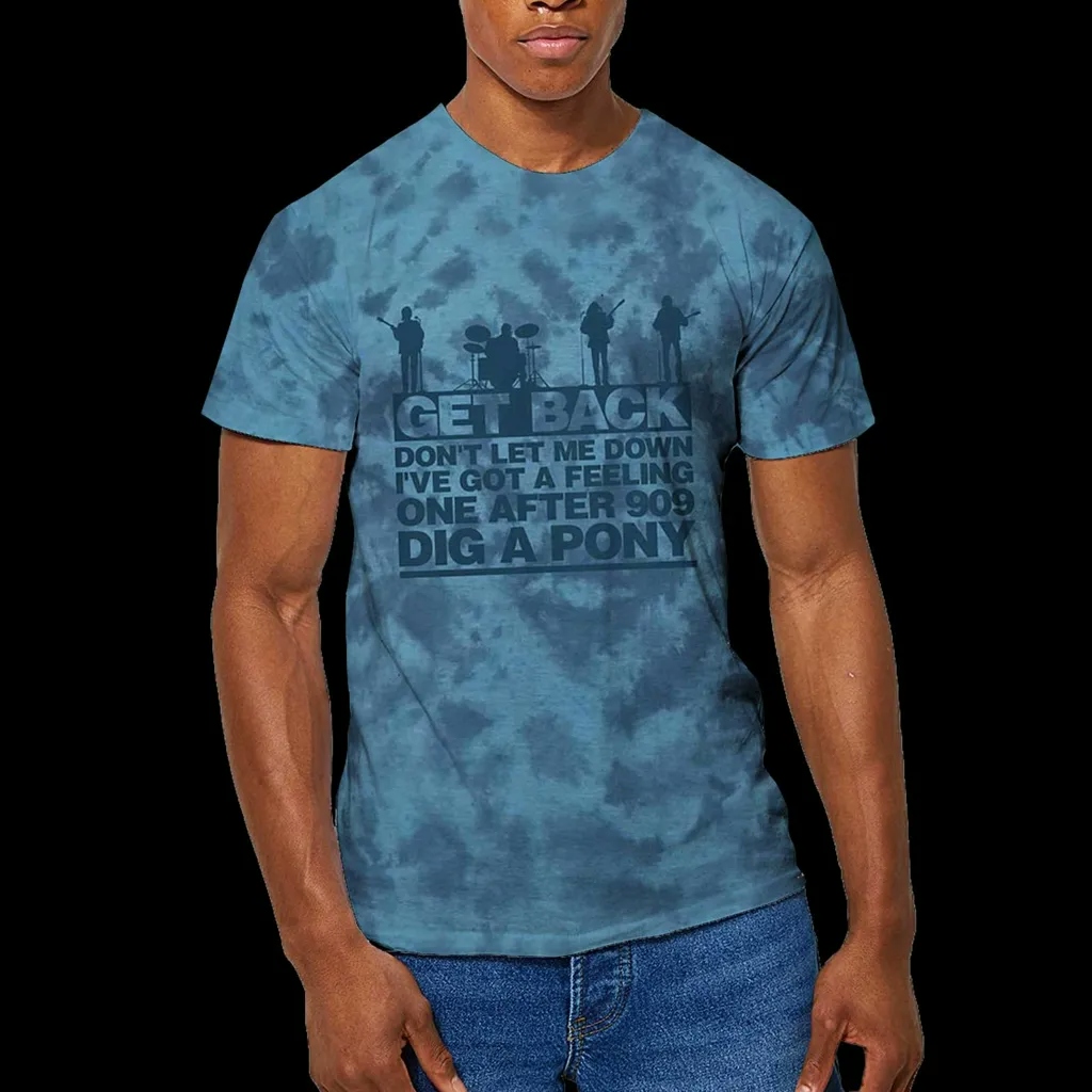 Album artwork for Unisex T-Shirt Let it Be Songs Dip Dye, Dye Wash by The Beatles