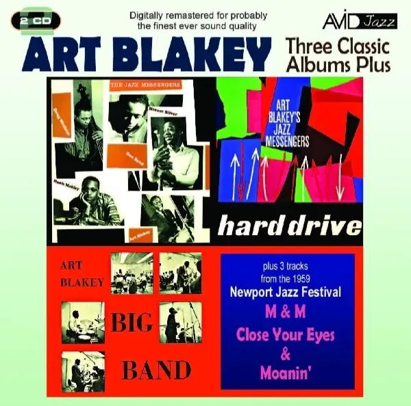 Album artwork for Three Classic Albums Plus by Art Blakey