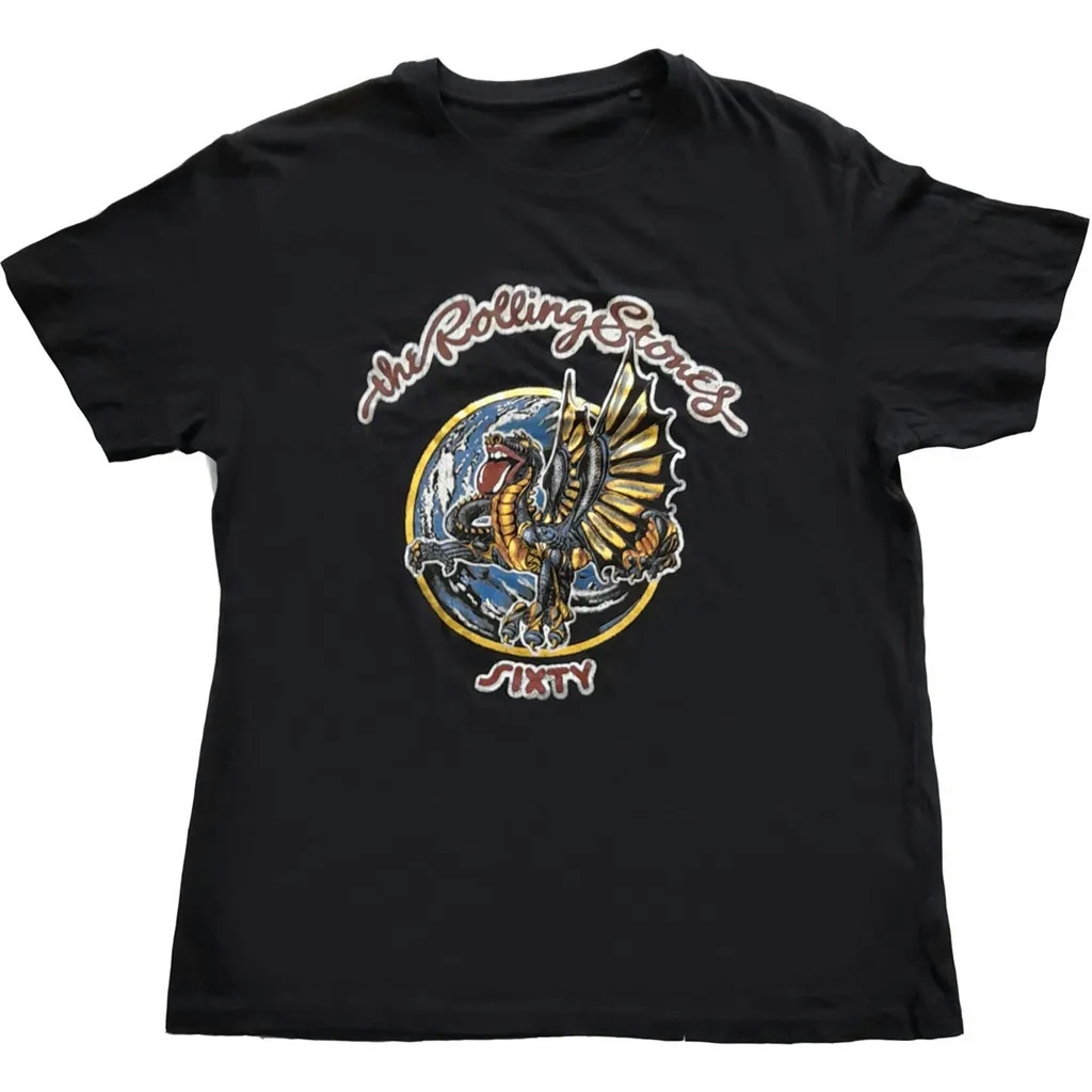 Album artwork for Unisex T-Shirt Sixty Dragon Globe Foiled by The Rolling Stones