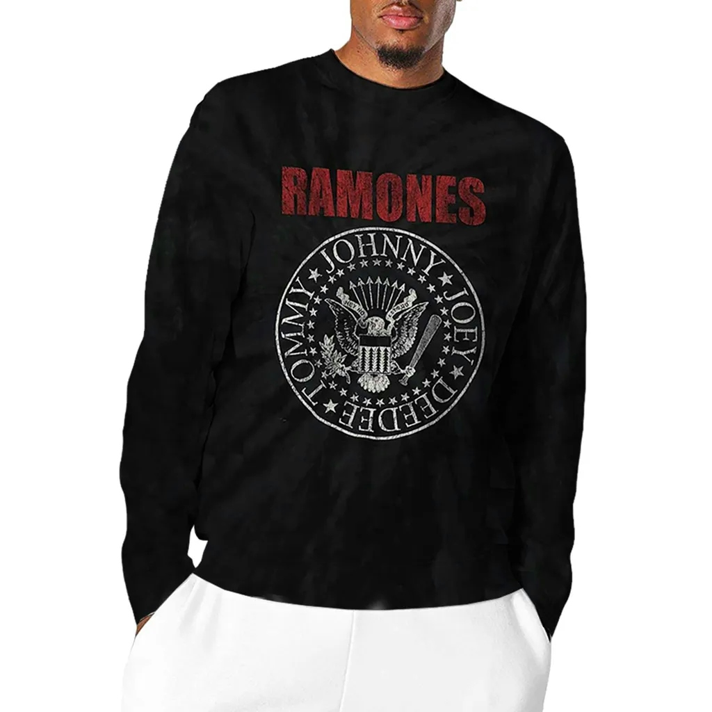 Album artwork for Unisex Long Sleeve T-Shirt Presidential Seal Dip Dye, Dye Wash by Ramones