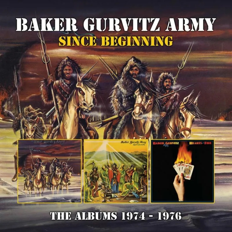 Album artwork for Since Beginning - The Albums 1974-1976 by The Baker Gurvitz Army