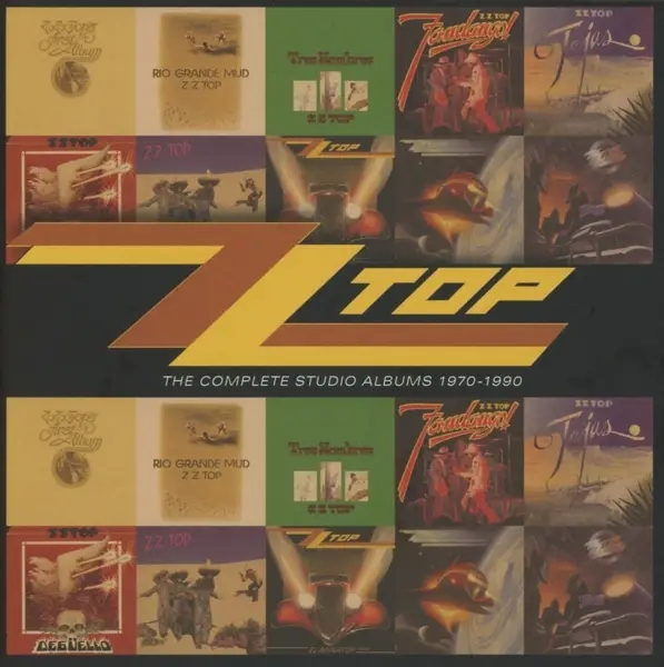 Album artwork for The Complete Studio Albums 1970-1990 by ZZ Top