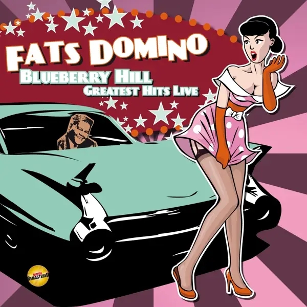 Album artwork for Blueberry Hill-Greatest Hits Live by Fats Domino