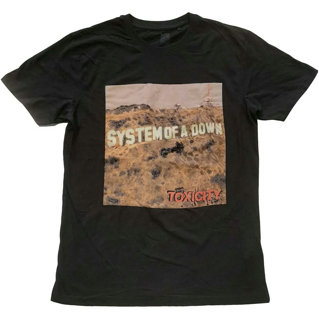 Album artwork for Unisex T-Shirt Toxicity by System Of A Down