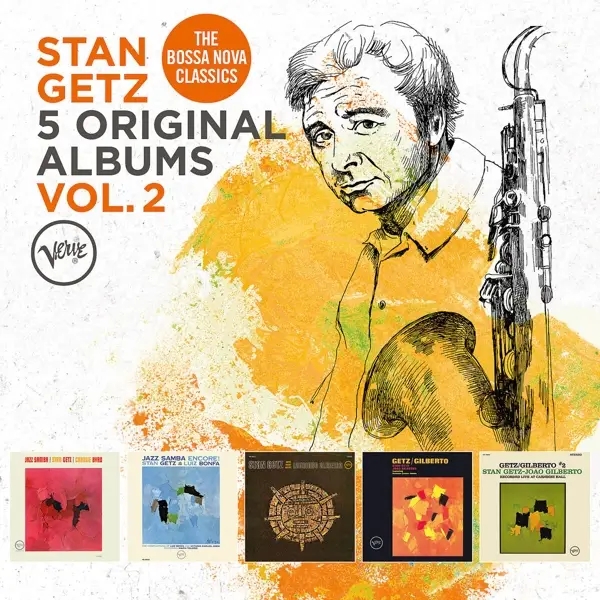 Album artwork for 5 Original Albums Vol. 2 by Stan Getz