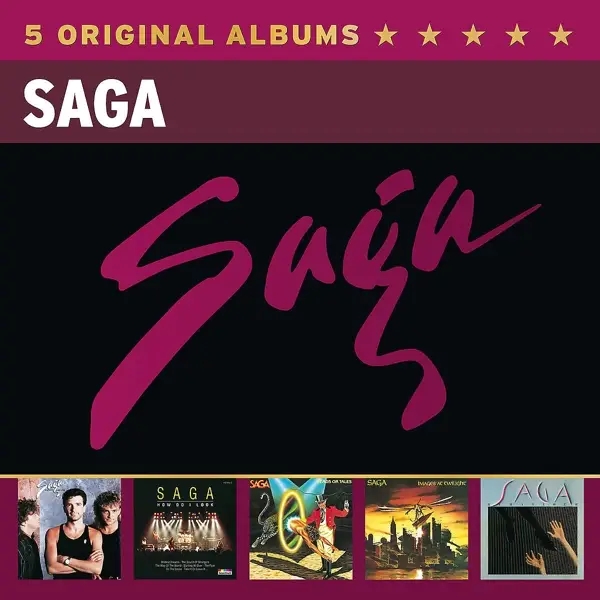 Album artwork for 5 Original Albums by Saga