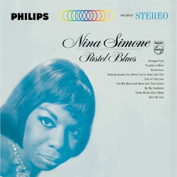 Album artwork for PASTEL BLUES by Nina Simone