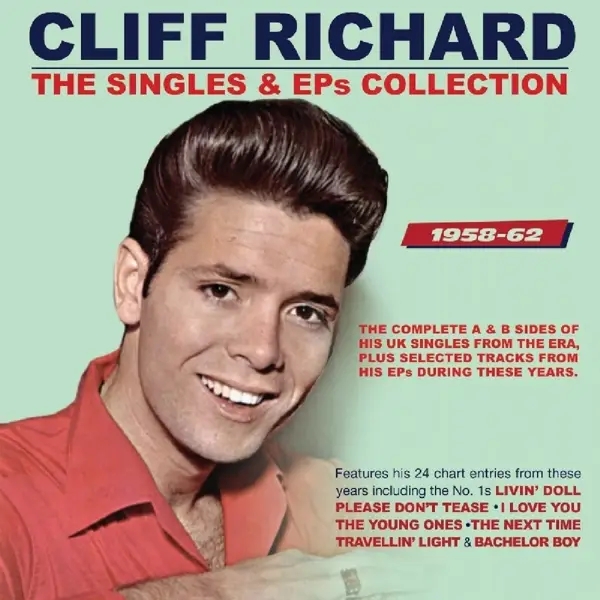 Album artwork for Singles & Eps Collection 1958-62 by Cliff Richard