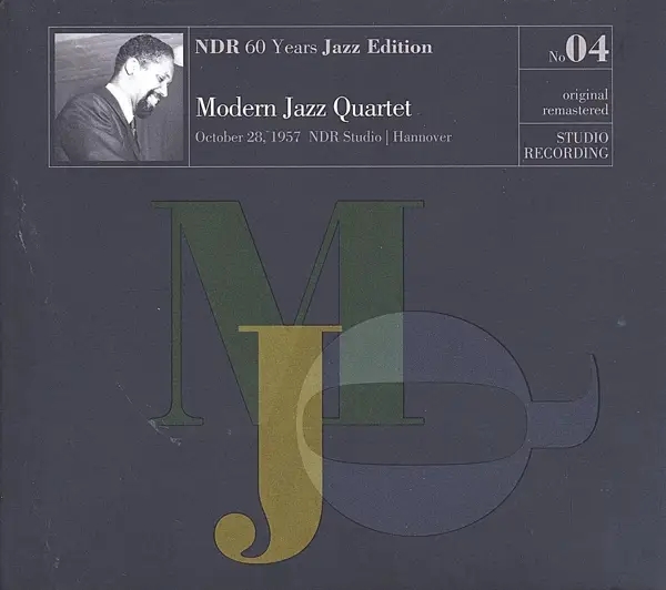 Album artwork for NDR 60 Years Jazz Edition Vol.4-Studio Recording 2 by Modern Jazz Quartet