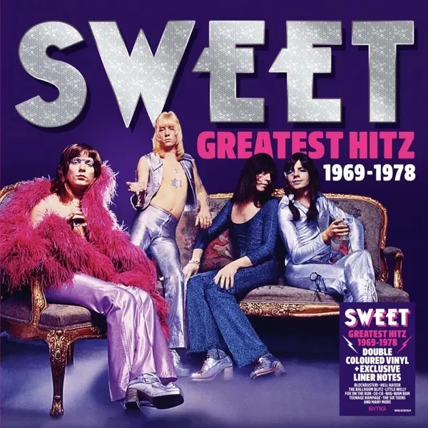 Album artwork for Greatest Hitz!The Best of Sweet 1969-1978 by Sweet