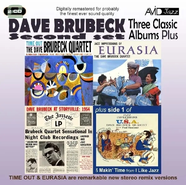 Album artwork for Three Classic Albums by Dave Brubeck