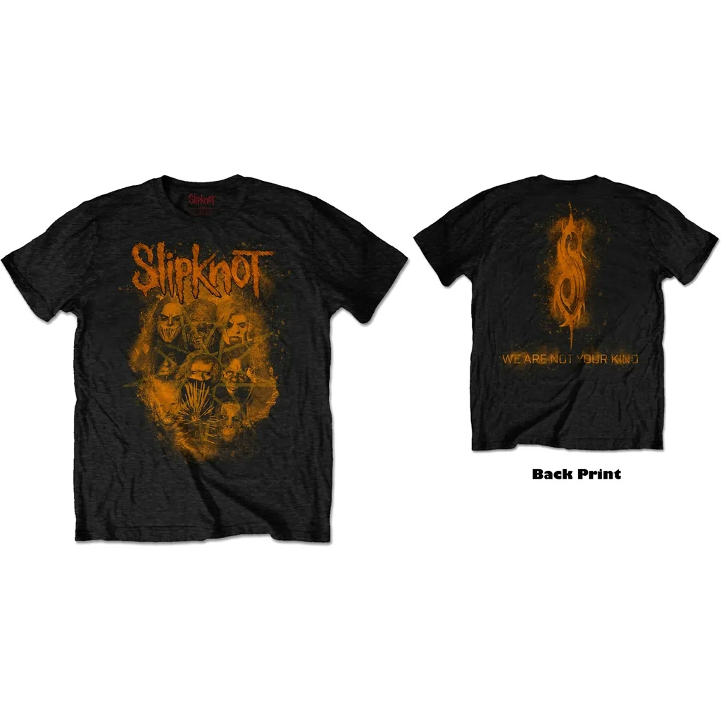 Album artwork for Unisex T-Shirt WANYK Orange Back Print by Slipknot