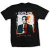 Album artwork for Unisex T-Shirt Outlaw Photo by Johnny Cash