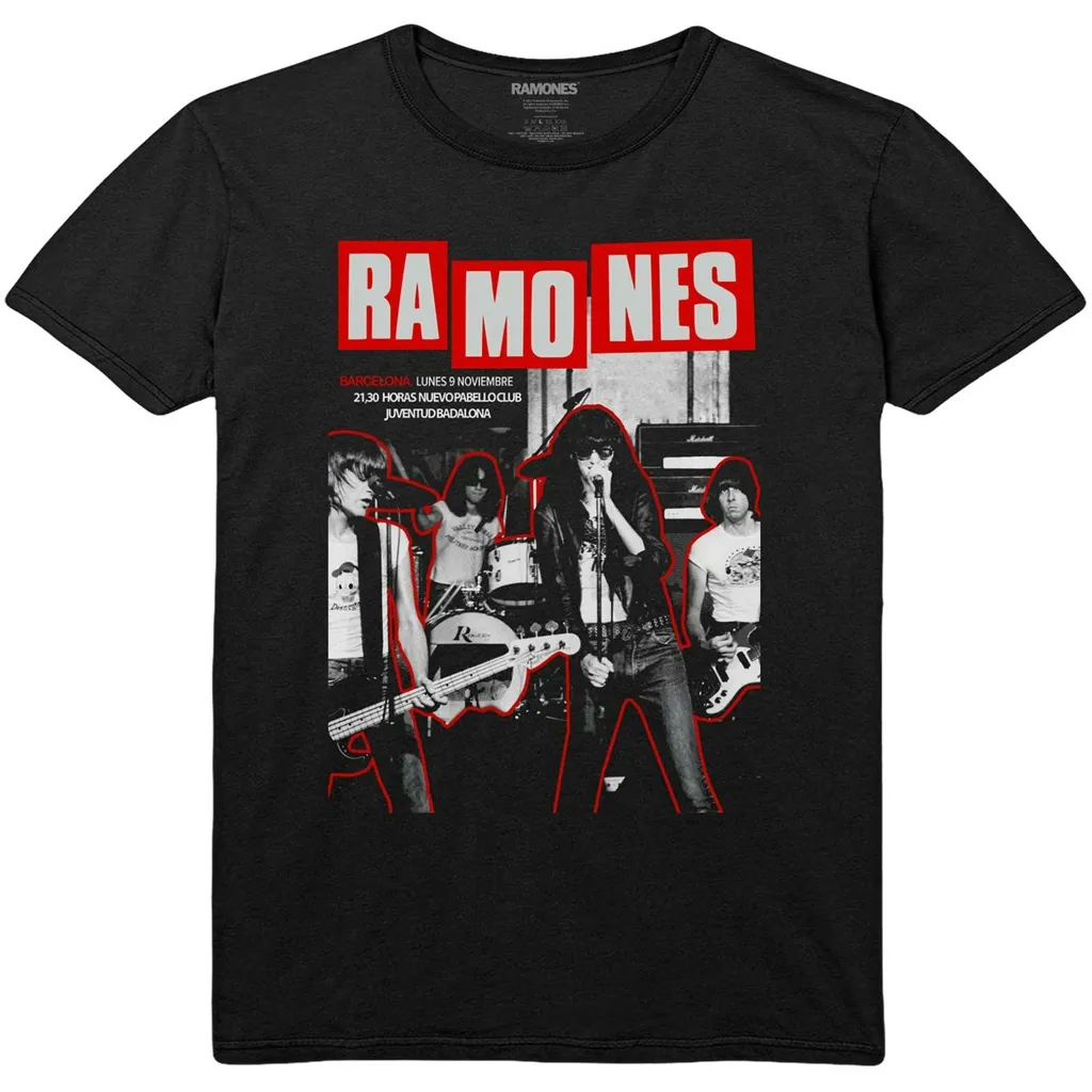 Album artwork for Unisex T-Shirt Barcelona by Ramones