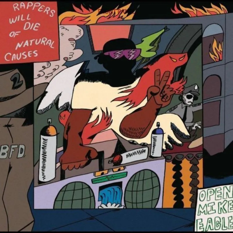 Album artwork for Rappers Will Die Of Natural Causes by Open Mike Eagle