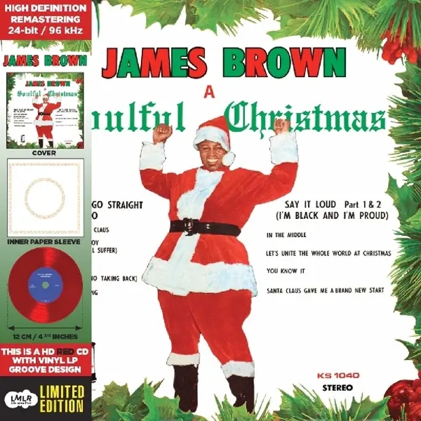 Album artwork for A Soulful Christmas by James Brown